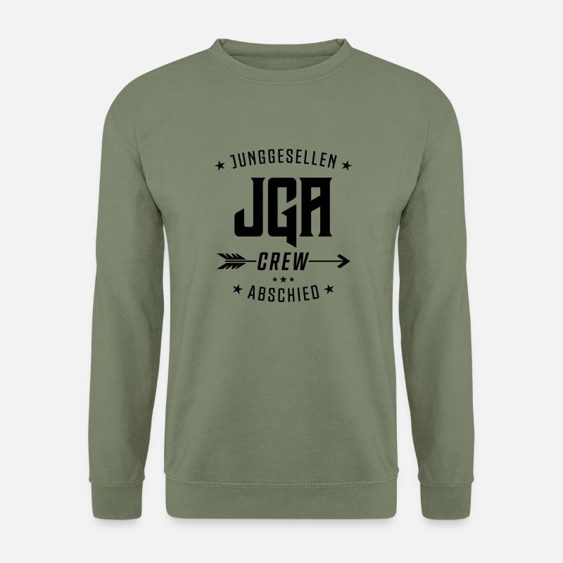 jga crew junggesellen - Unisex Pullover - Armeegrün