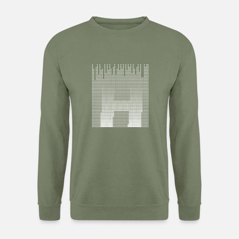 Letter H, Name, der Buchstabe H - Unisex Pullover - Armeegrün