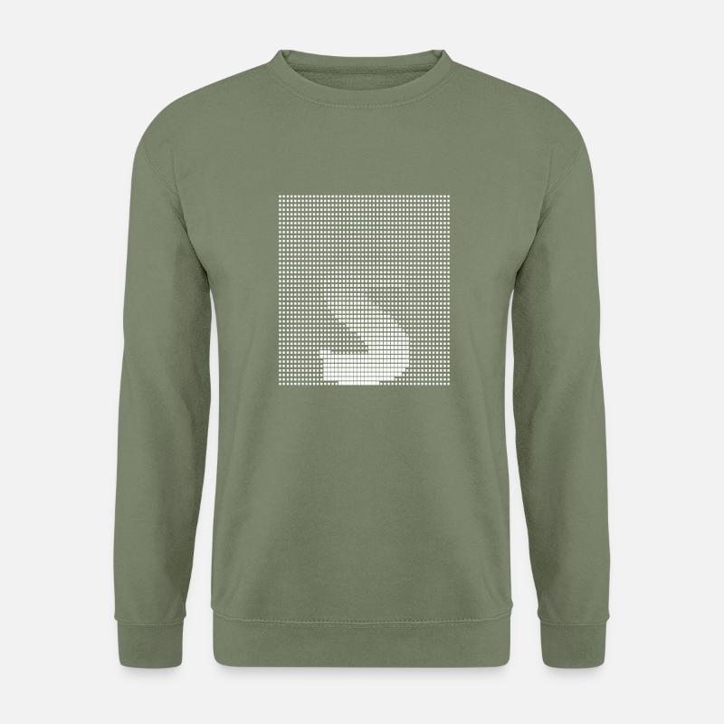 Letter S, Name, der Buchstabe S - Unisex Pullover - Armeegrün
