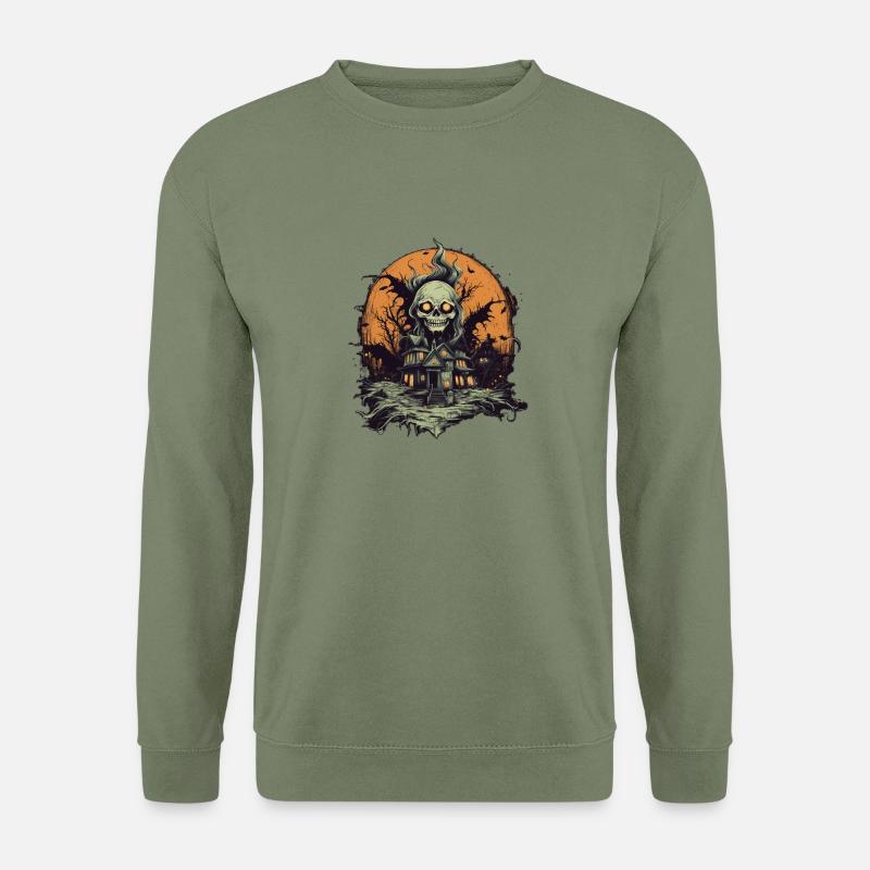 Halloween - Unisex Pullover - Armeegrün