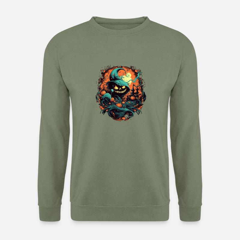 Halloween - Unisex Pullover - Armeegrün