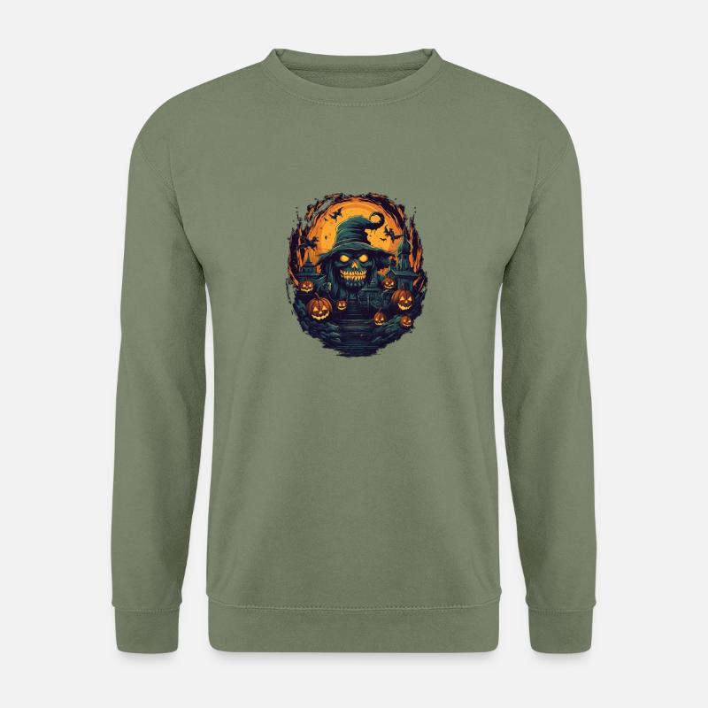 Halloween - Unisex Pullover - Armeegrün
