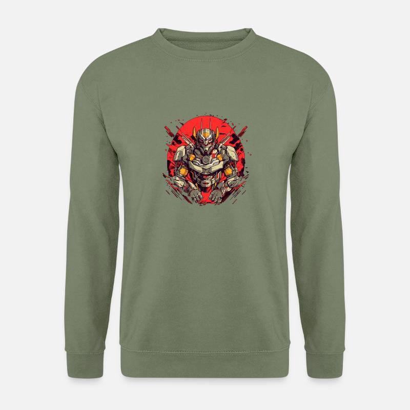 Mecha - Unisex Pullover - Armeegrün