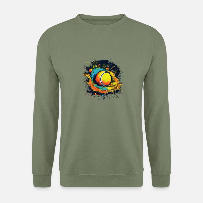 Tennis ball - Unisex Pullover - Armeegrün