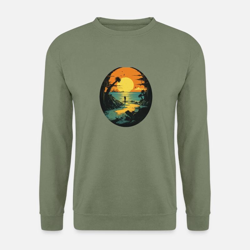Strand - Unisex Pullover - Armeegrün