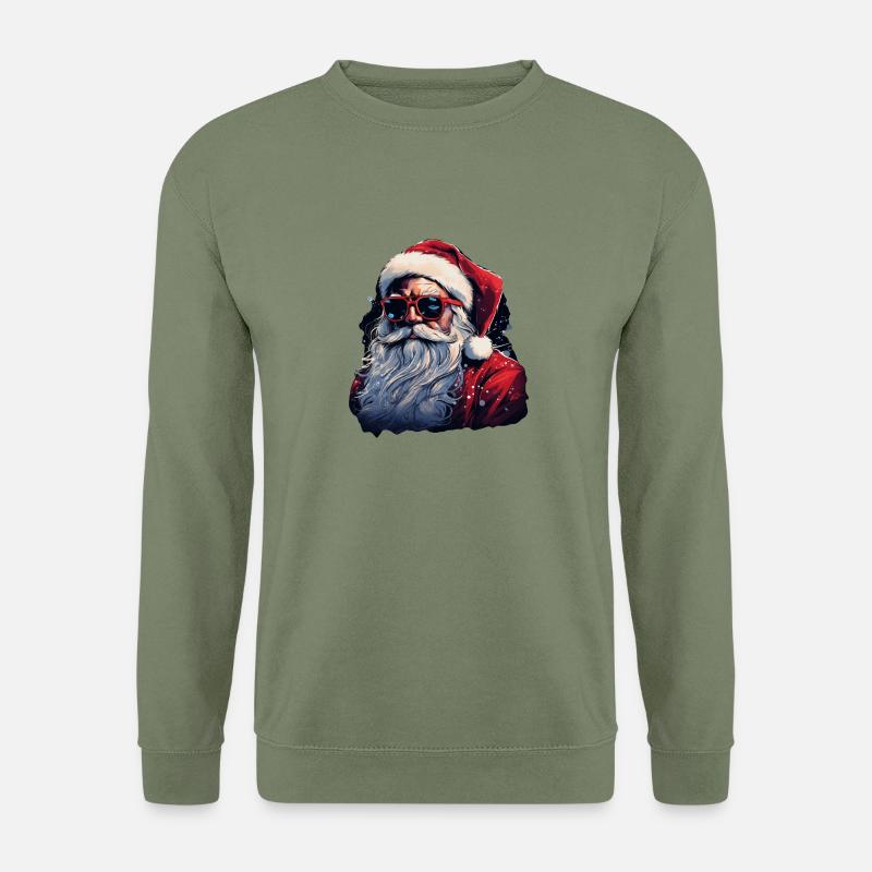 Weihnachtsmann - Unisex Pullover - Armeegrün