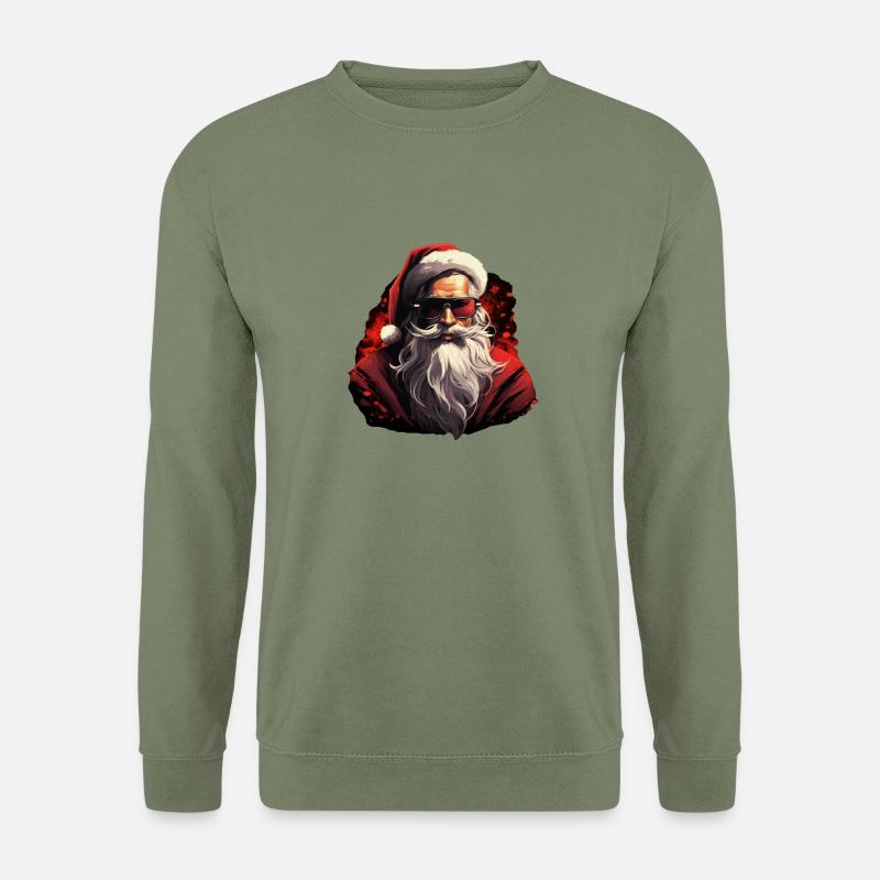 Weihnachtsmann - Unisex Pullover - Armeegrün