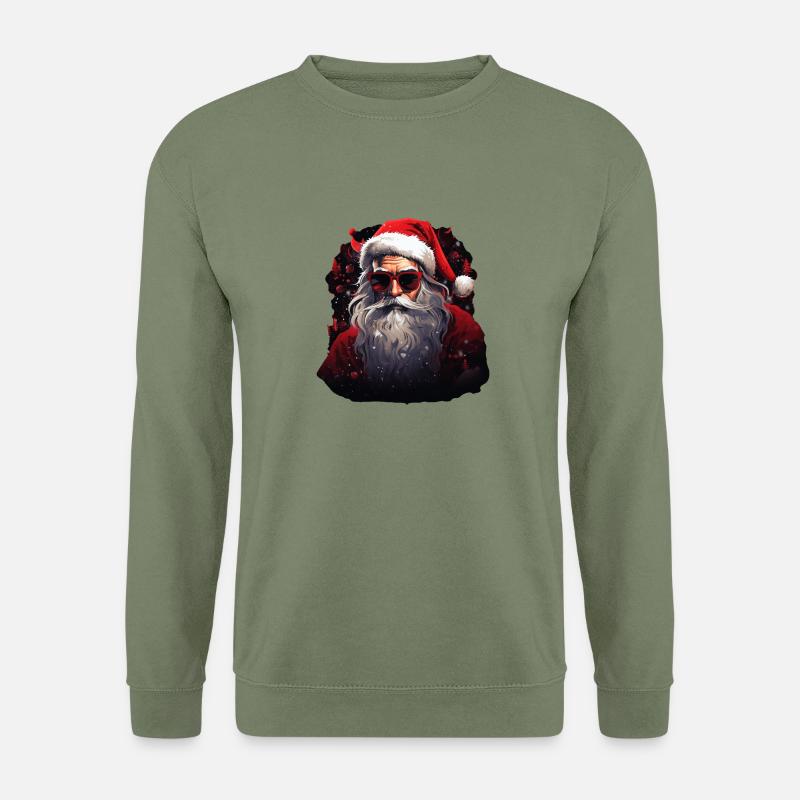 Weihnachtsmann - Unisex Pullover - Armeegrün