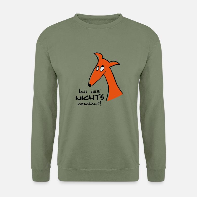 ich_hab_nichts_gemacht - Unisex Pullover - Armeegrün