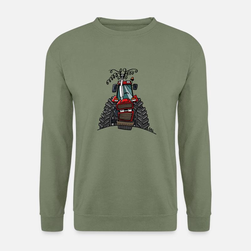 0504 Fall 856XL - Unisex Pullover - Armeegrün