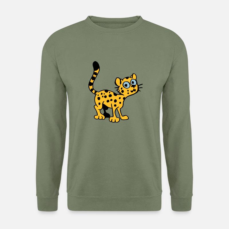Baby Leopard - Unisex Sweatshirt - army green