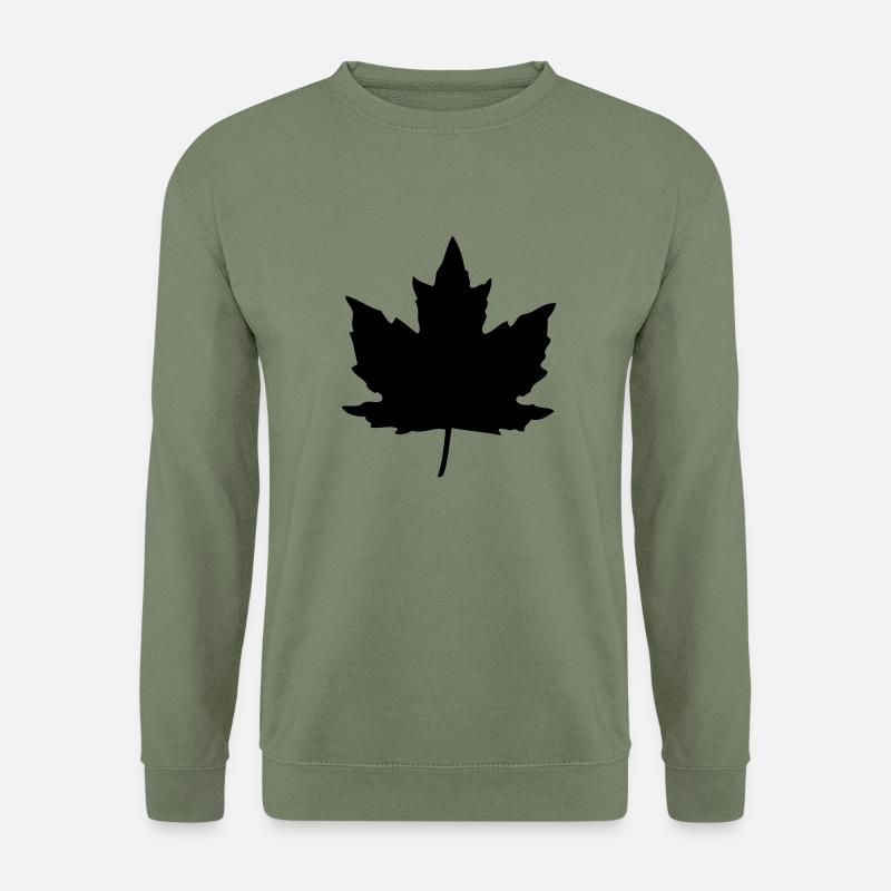 Maple Leaf - Unisex Sweatshirt - army green