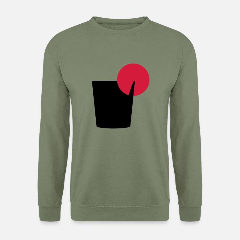 Old Fashioned Cocktail - Unisex Pullover - Armeegrün