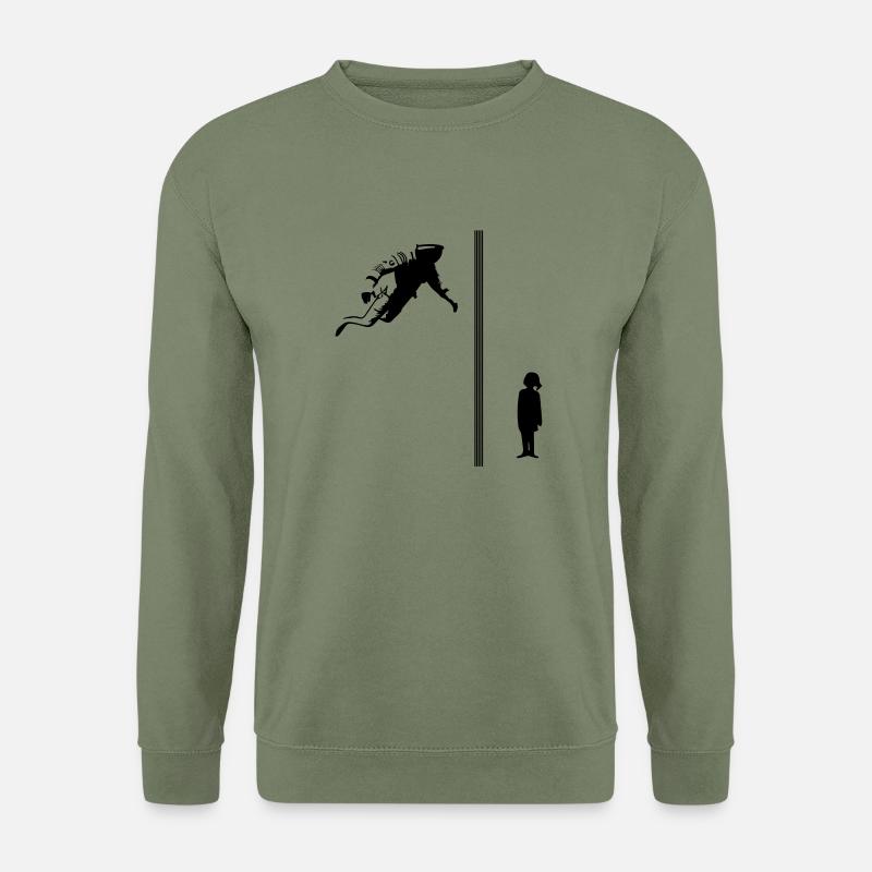 Interstellar_Murph - Unisex Pullover - Armeegrün