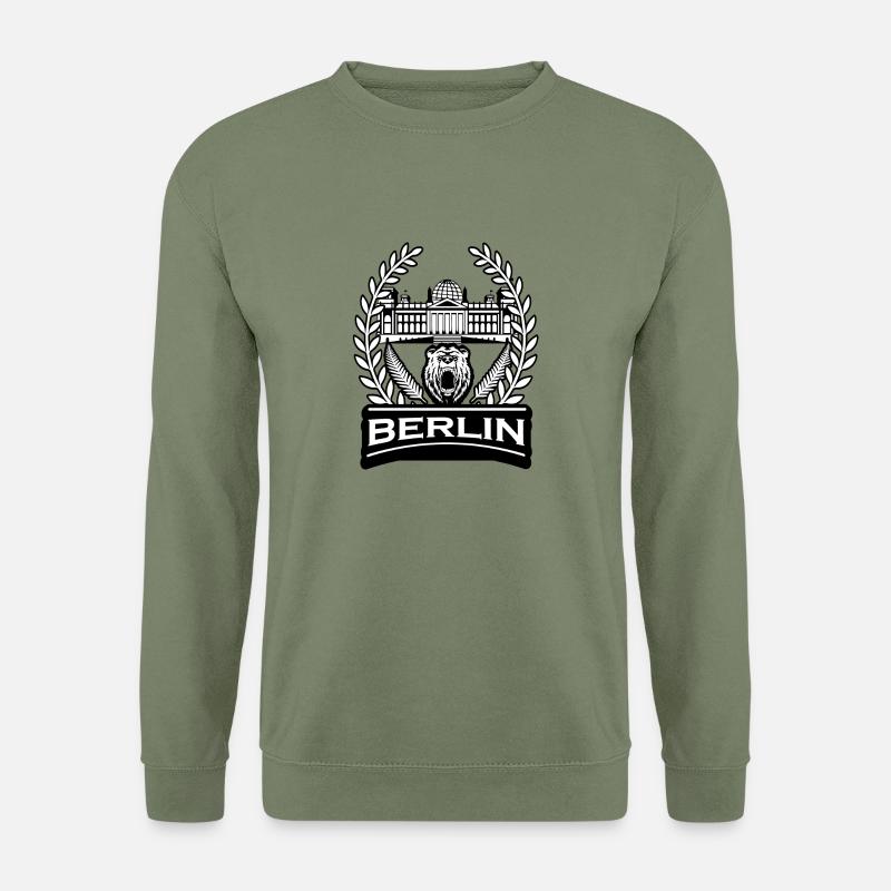 BERLIN - Unisex Pullover - Armeegrün