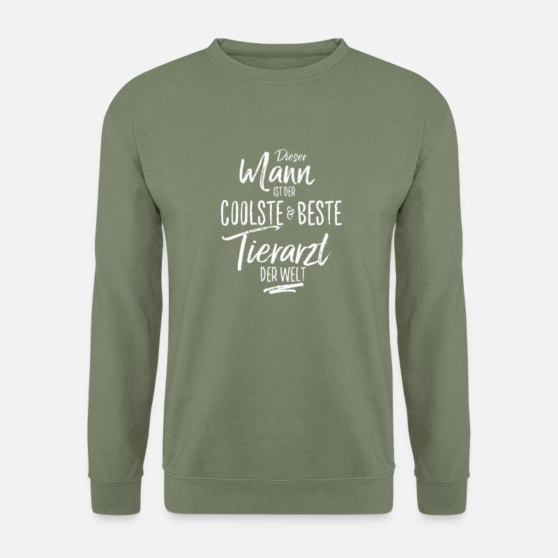 tierarzt - Unisex Pullover - Armeegrün