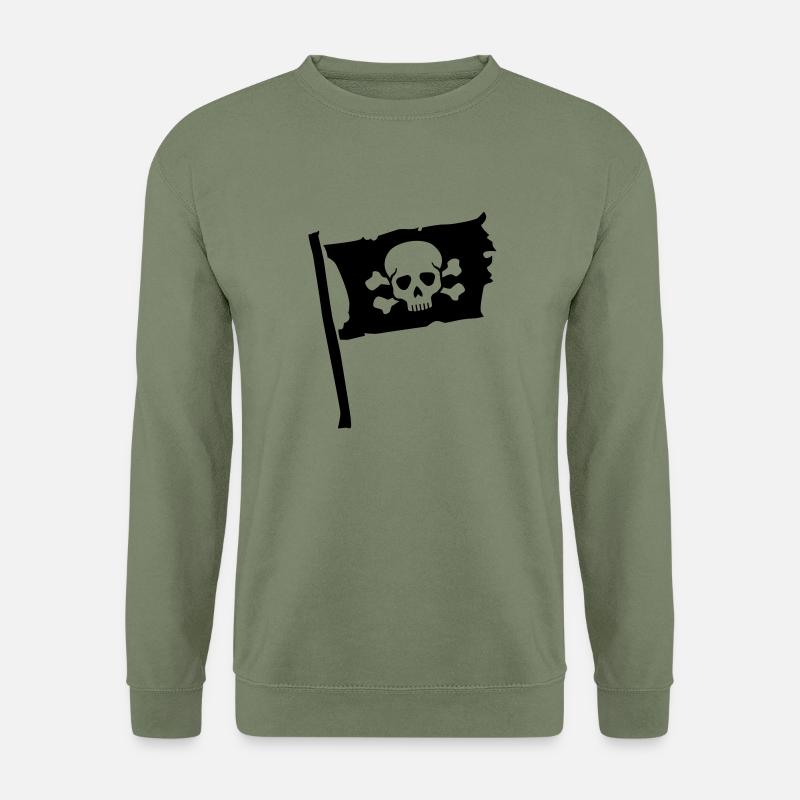 Pirat - Unisex Pullover - Armeegrün