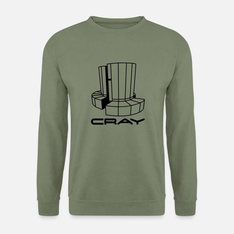 Cray Computer - Unisex Pullover - Armeegrün