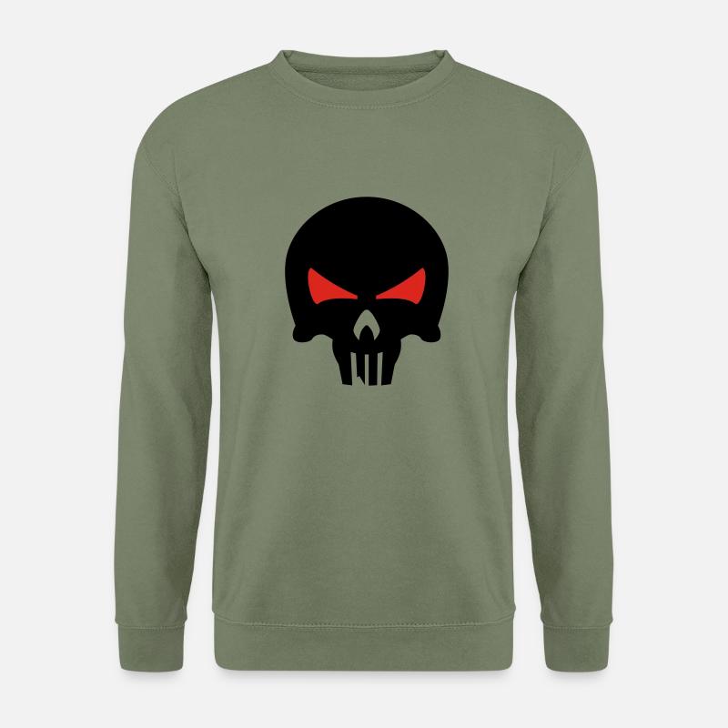 bone head - Unisex Pullover - Armeegrün