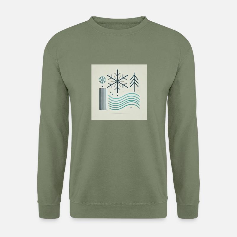 Winterdesign 2024 - Unisex Pullover - Armeegrün