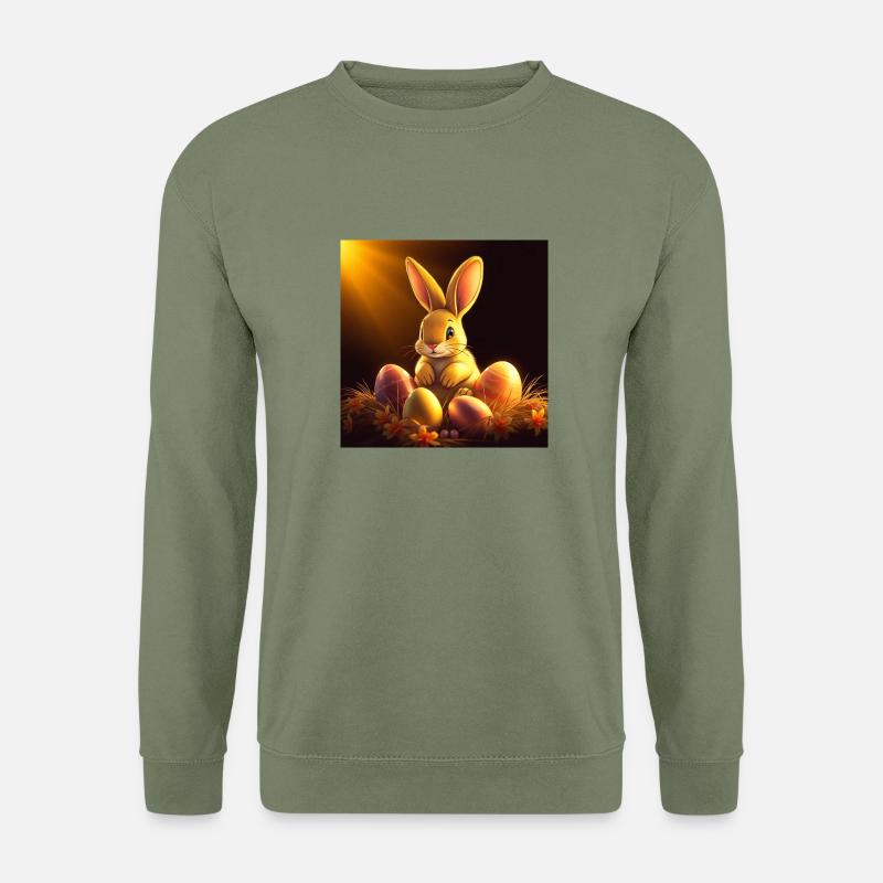 Hasenglück Reloaded - Unisex Pullover - Armeegrün