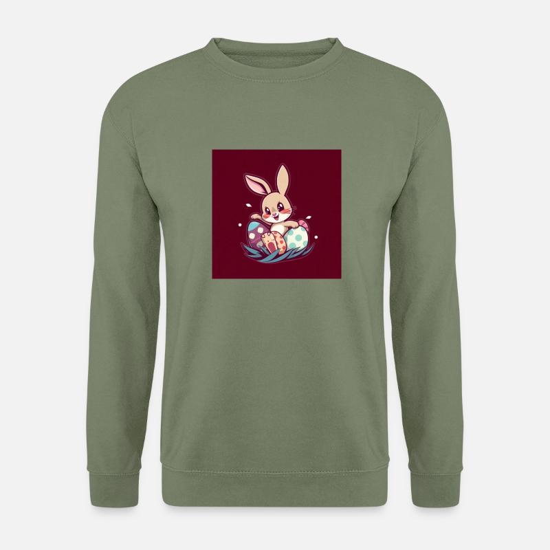 Zauberhafter Osterhase - Unisex Pullover - Armeegrün