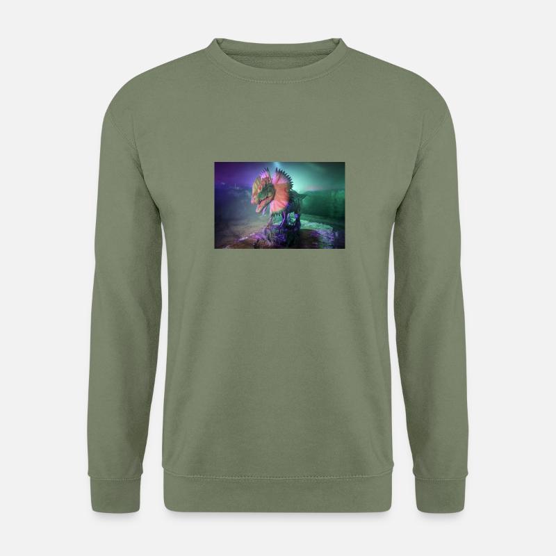 Dinoworld 104 - Unisex Pullover - Armeegrün