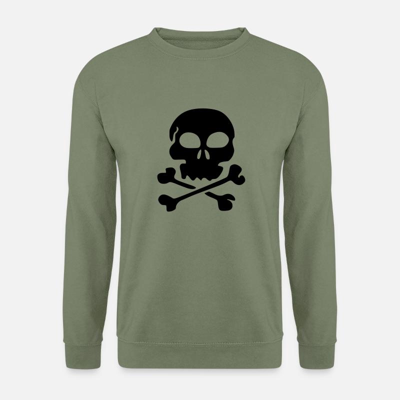 totenkopf - Unisex Pullover - Armeegrün