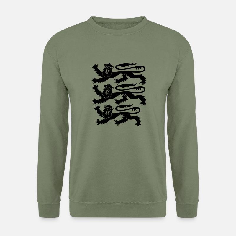 England Three Lions - Unisex Sweatshirt - army green