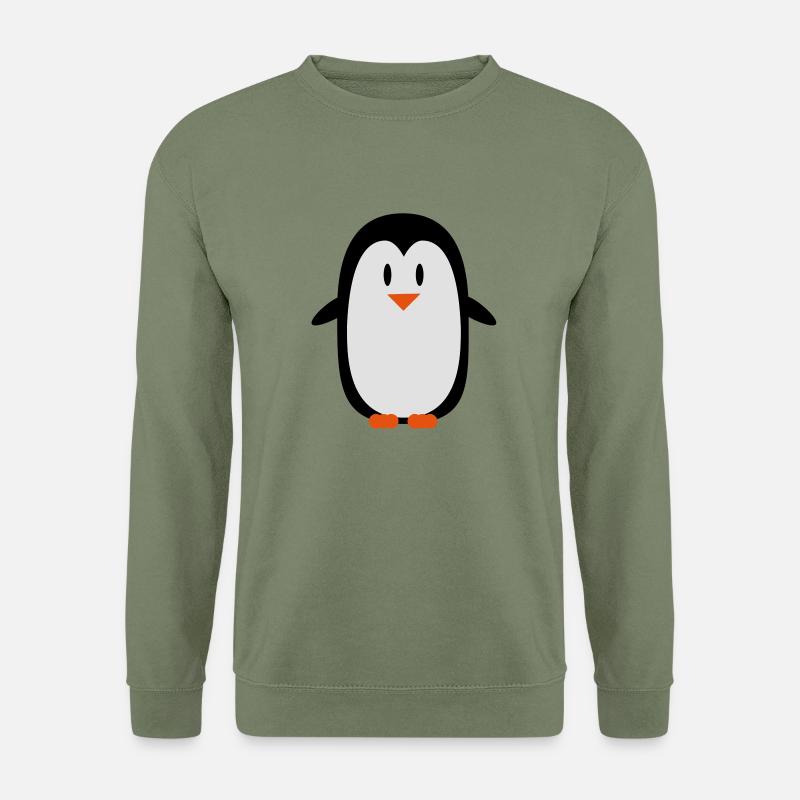 pinguine_c3 - Unisex Pullover - Armeegrün