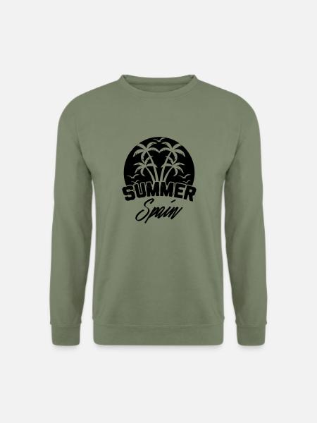 summer spain - Unisex Pullover - Armeegrün