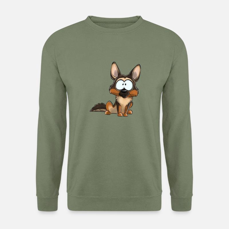 I am German Shepherd tawny2 - Unisex Sweatshirt - army green