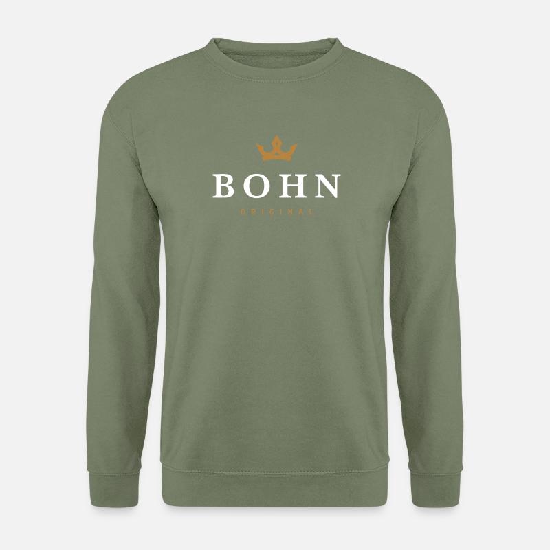 Bohn Original Familienlogo - Unisex Pullover - Armeegrün