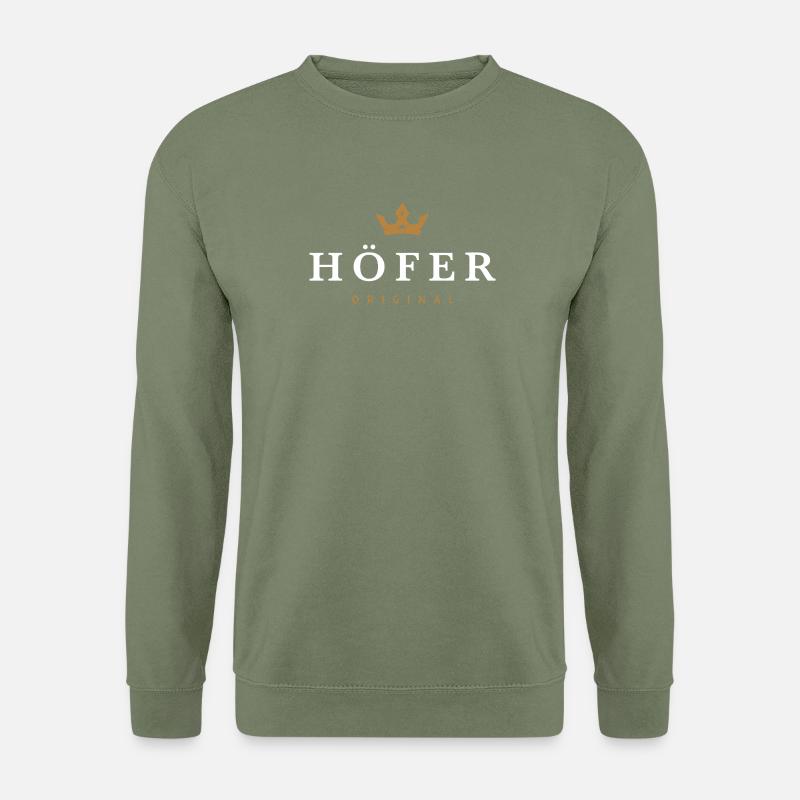 Höfer Original Familienlogo - Unisex Pullover - Armeegrün