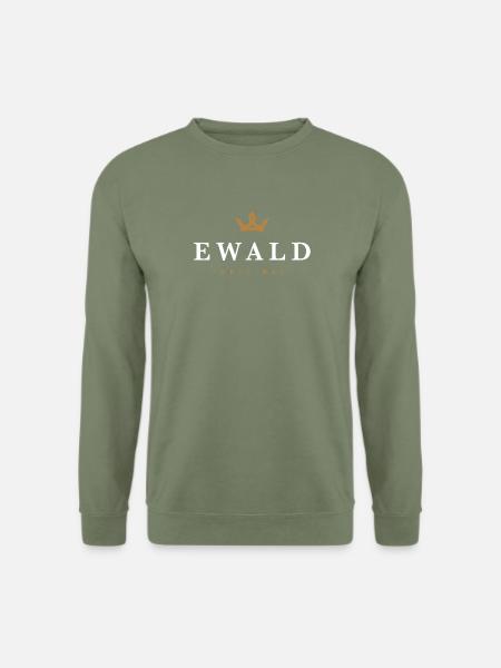 Ewald Original Familienlogo - Unisex Pullover - Armeegrün