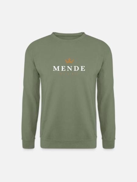 Mende Original Familienlogo - Unisex Pullover - Armeegrün