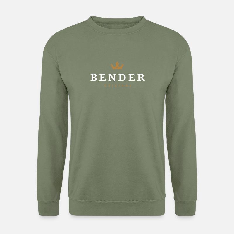 Bender Original Familienlogo - Unisex Pullover - Armeegrün