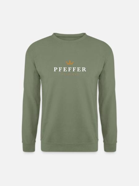 Pfeffer Original Familienlogo - Unisex Pullover - Armeegrün