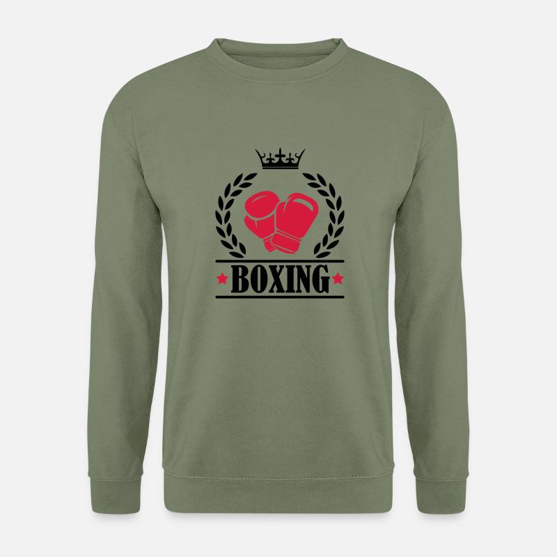 boxing_001 - Unisex Sweatshirt - army green
