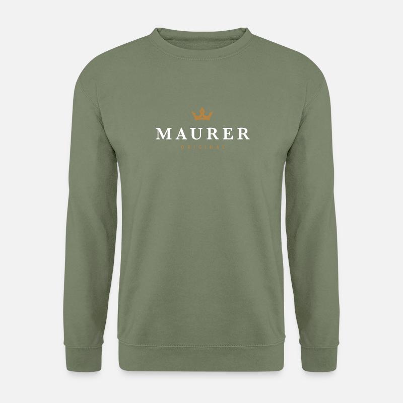 Maurer Original Familienlogo - Unisex Pullover - Armeegrün