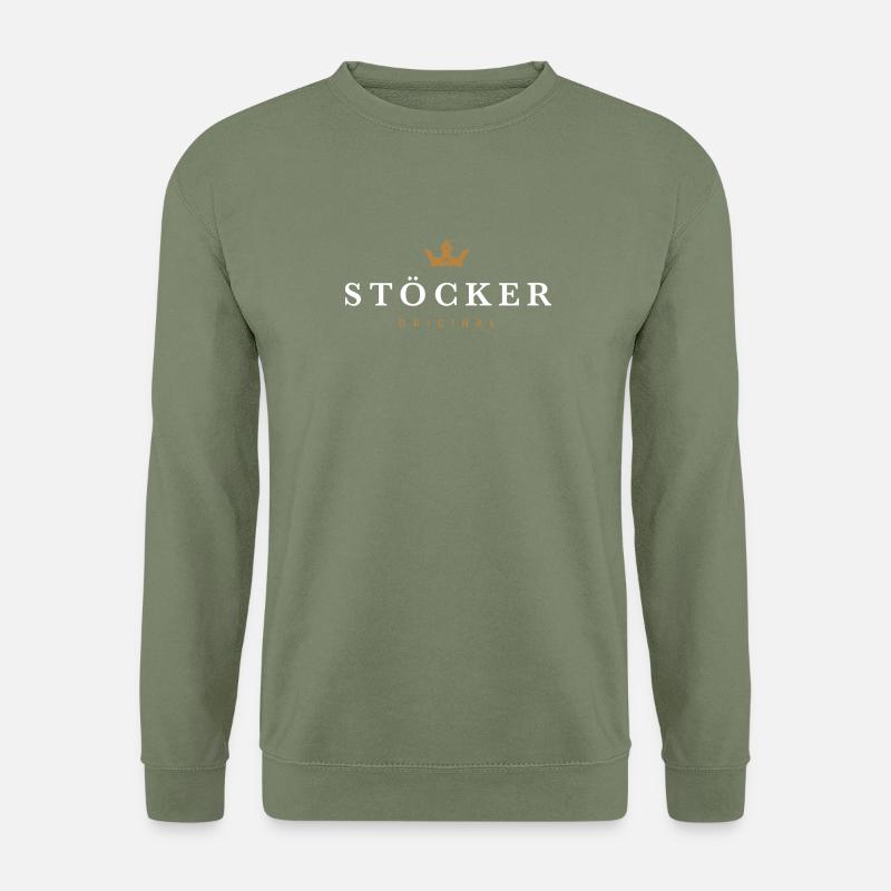 Stöcker Original Familienlogo - Unisex Pullover - Armeegrün