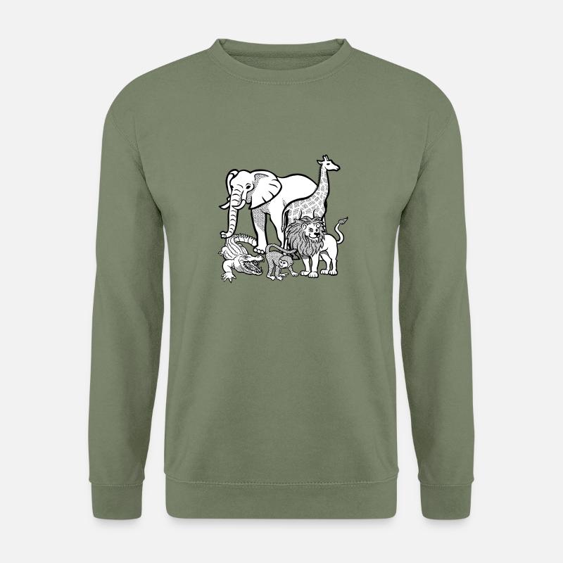 zoo - Unisex Pullover - Armeegrün