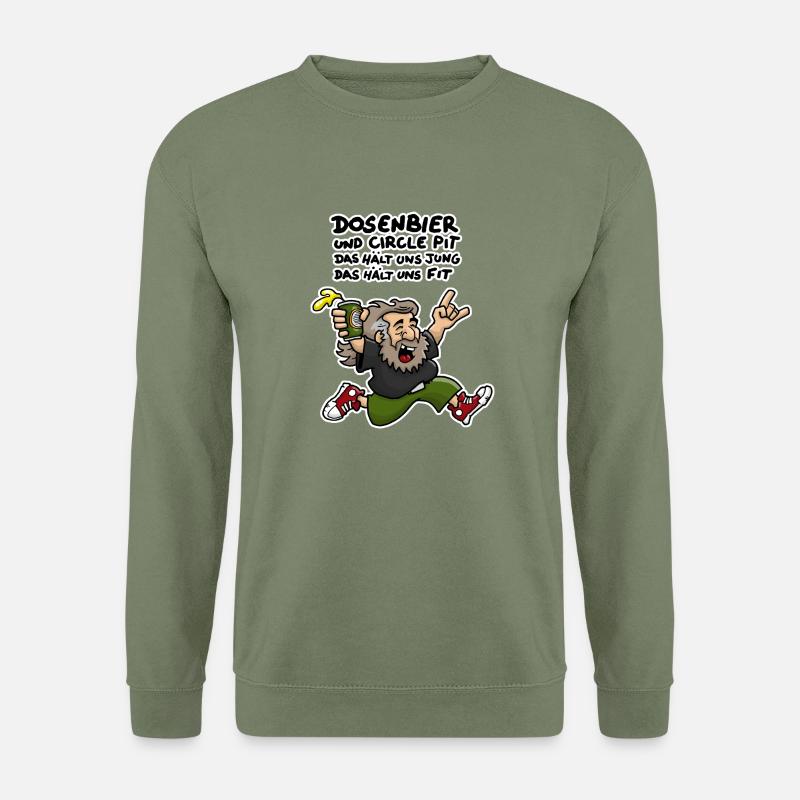 Circlepit - Unisex Pullover - Armeegrün