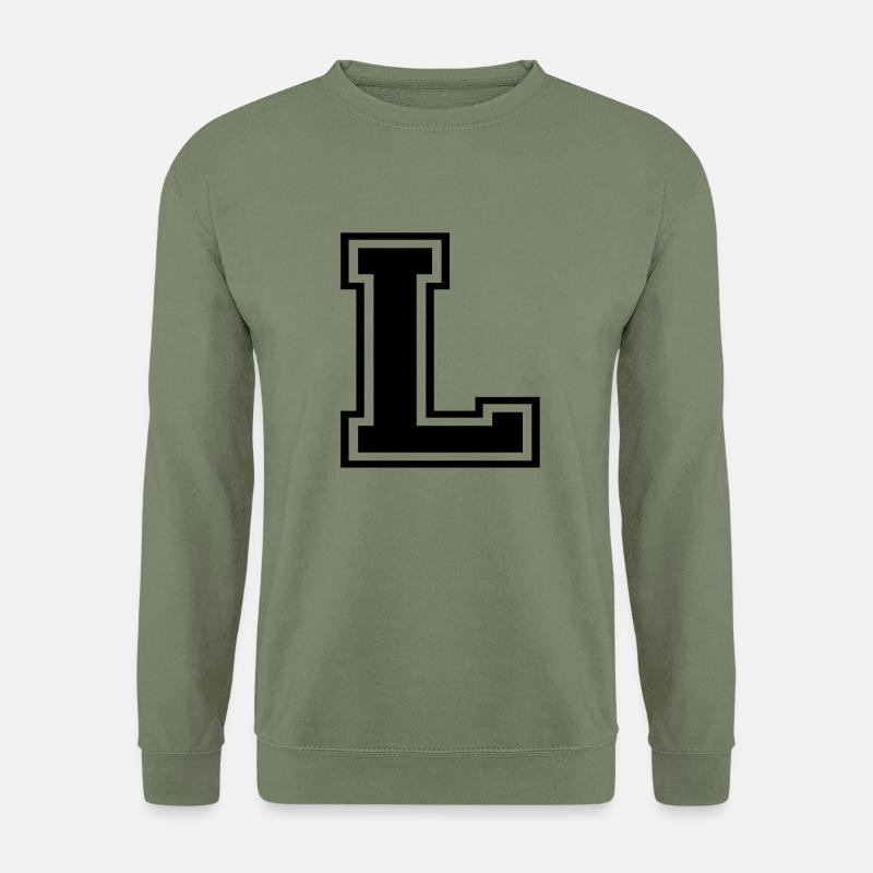 L - Unisex Pullover - Armeegrün