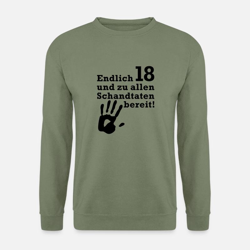 Finally 18 - Unisex Sweatshirt - army green