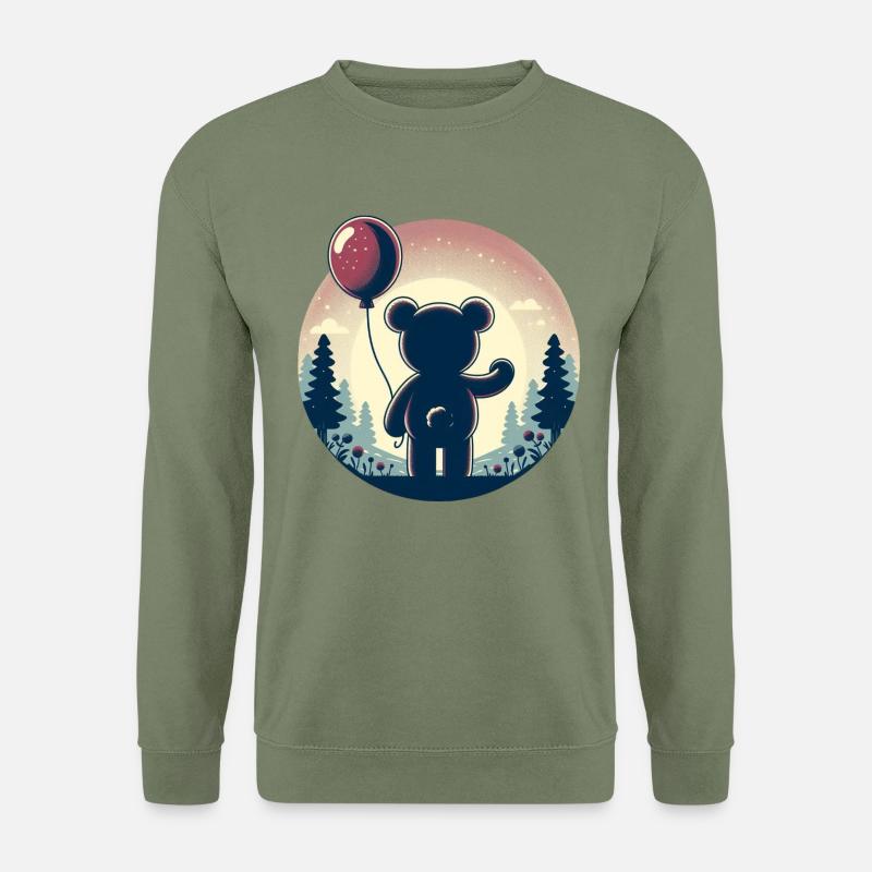 TEDDY BEAR - TEDDYBÄR - Unisex Sweatshirt - army green