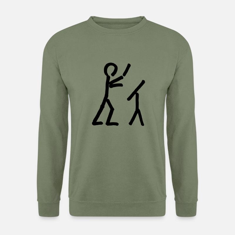 Dirigent an Dirigierpult - Unisex Pullover - Armeegrün