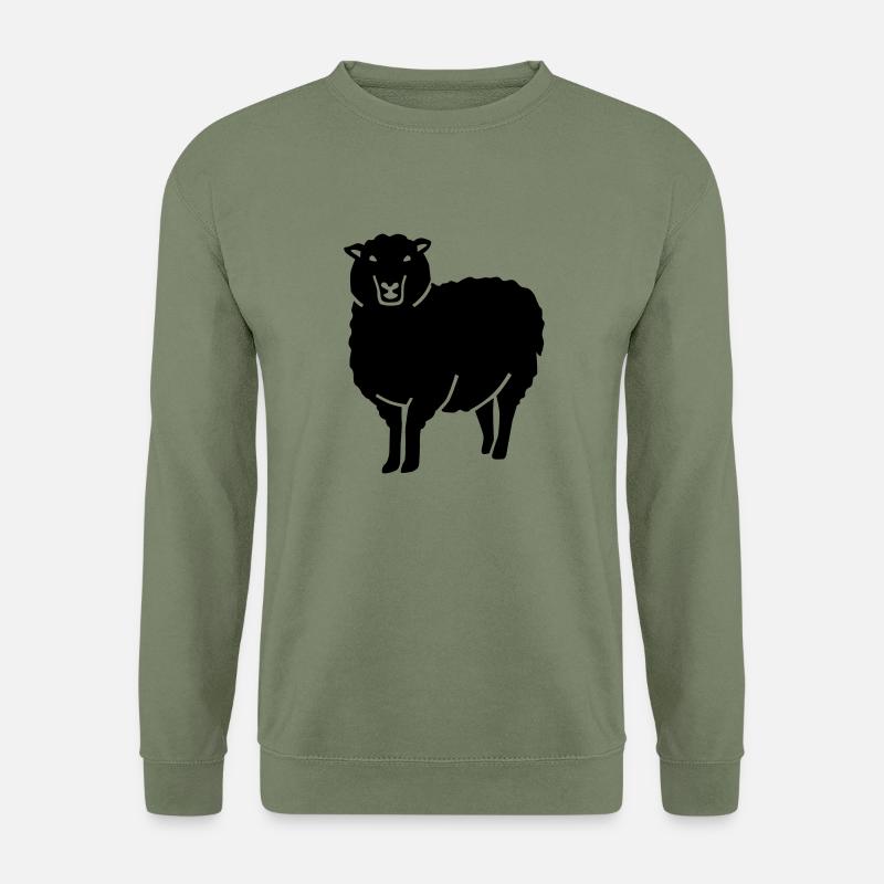 Schaf - Unisex Pullover - Armeegrün