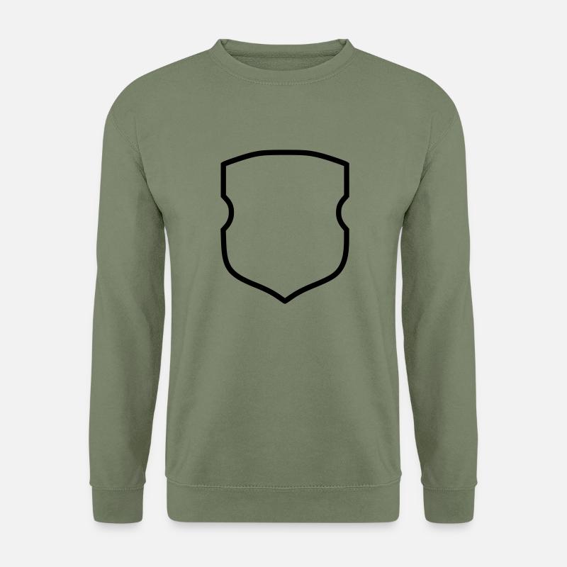Wappen - Umriss - Unisex Pullover - Armeegrün