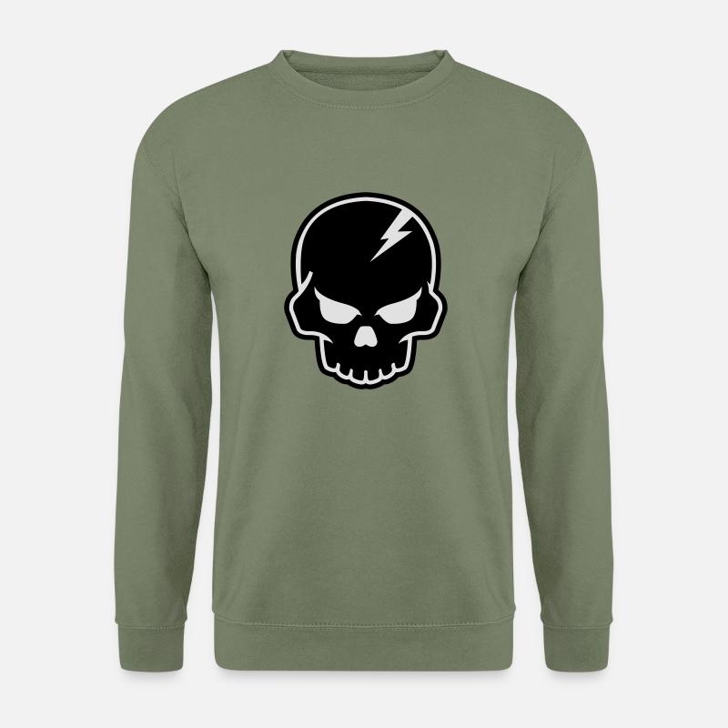 Skull - Unisex Pullover - Armeegrün